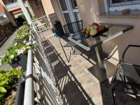 Balkón alebo terasa v ubytovaní Atmoszféra Apartman