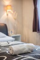 Posteľ alebo postele v izbe v ubytovaní Németh Apartman Sárvár
