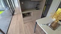Ninh Xuan - Hoa Lu homestayにあるキッチンまたは簡易キッチン