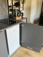 Tiny houseにあるキッチンまたは簡易キッチン