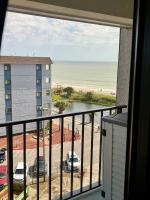 Ein allgemeiner Meerblick oder ein Meerblick von der Ferienwohnung aus