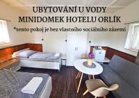 Postel nebo postele na pokoji v ubytování Wellness Hotel Orlík