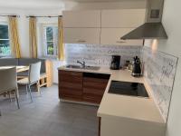 Kuchyňa alebo kuchynka v ubytovaní Ferienwohnung Bernhardiner