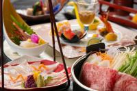 Φαγητό σε αυτό το ryokan ή κάπου εκεί κοντά