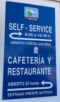 The floor plan of Area de servicio El Rebollar
