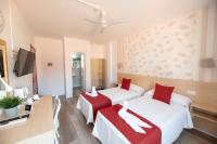Postel nebo postele na pokoji v ubytování Hotel Apartamentos Villa Gomera