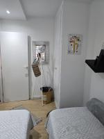 Postel nebo postele na pokoji v ubytování Superbe appartement avec solarium et piscine communautaire