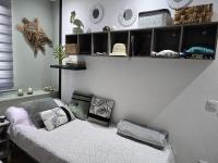 Postel nebo postele na pokoji v ubytování Superbe appartement avec solarium et piscine communautaire