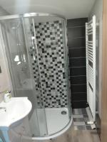 Koupelna v ubytování Apartmán Vyhlídka