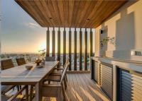 Balkón nebo terasa v ubytování Olive Shared Pool Apartments