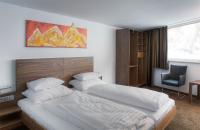 Postel nebo postele na pokoji v ubytování Pepis Skihotel