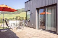 Balkón alebo terasa v ubytovaní Naturpark Chalets Lambrecht by ALPS RESORTS