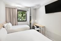 Postel nebo postele na pokoji v ubytování B&B HOTEL Zaragoza Centro