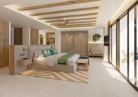 Łóżko lub łóżka w pokoju w obiekcie Iberostar Selection Es Trenc -New Opening-