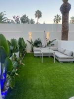Posezení v ubytování Luxueux appart-hotel