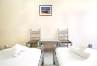 Postel nebo postele na pokoji v ubytování Galini Beach Hotel