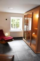 Postel nebo postele na pokoji v ubytování Vila Tanvald s wellness a wallboxem