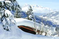 Obiekt Chalets in Eben im Pongau zimą