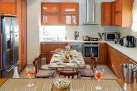 A kitchen or kitchenette at Kallithea Breeze Luxury Villa