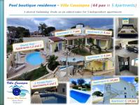 Bazén v ubytovaní Pool Seaside Relais - VILLE Ninfea, Marea, Rosa e Cassiopea alebo v jeho blízkosti