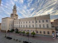 Budynek, w którym mieści się hostel