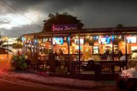 A restaurant or other place to eat at Waterside Inn