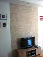 TV a/nebo společenská místnost v ubytování Apartments Pinus