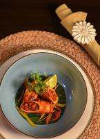 リゾートの敷地内または近くでの食事または食べ物