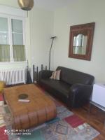 Część wypoczynkowa w obiekcie Le Palmier, Maison de ville, 3 chambres et jardin/terrasse