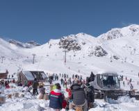 Auberge de Piau v zime