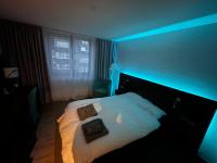 Půdorys ubytování 4* Boutique Zimmer am Düsseldorf Hafen + ÖPNV & TG