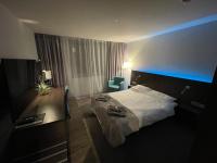 Půdorys ubytování 4* Boutique Zimmer am Düsseldorf Hafen + ÖPNV & TG