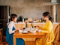 ヴィラの敷地内または近くでの食事または食べ物
