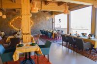 Posezení v ubytování Kasbah Hnini