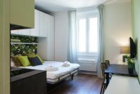 Posteľ alebo postele v izbe v ubytovaní Area Milano Apartments - Tadino 17 close to Central Station