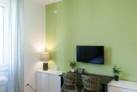 Televízia a/alebo spoločenská miestnosť v ubytovaní Area Milano Apartments - Tadino 17 close to Central Station