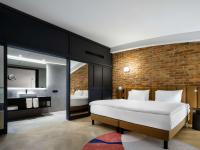 Posteľ alebo postele v izbe v ubytovaní Mercure Krakow Fabryczna City