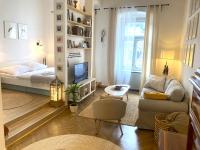 A bed or beds in a room at Apartmán Vincent
