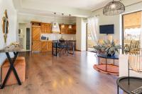 Kuchnia lub aneks kuchenny w obiekcie Chania dream apartment