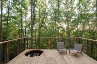 Balkón alebo terasa v ubytovaní Youza ecolodge