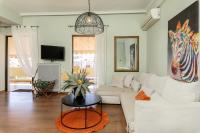 Telewizja i/lub zestaw kina domowego w obiekcie Chania dream apartment