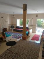 Postel nebo postele na pokoji v ubytování meka privacy quit duplex villa