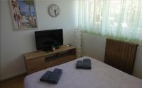 Televízia a/alebo spoločenská miestnosť v ubytovaní Apartment Maria