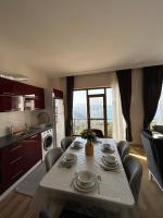 Kuchyň nebo kuchyňský kout v ubytování Trabzon Mountain View