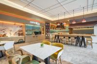 Χώρος καθιστικού στο Home2 Suites By Hilton Hotel Guangzhou Baiyun International Airport Huadu Plaza Branch - Free Shuttle Bus to Guangzhou Baiyun International Airport & Free Deliver Service to Canton Fair Complex During Canton Fair Period