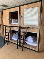 Postel nebo postele na pokoji v ubytování Like a Hostel Prague