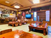 Χώρος καθιστικού στο Capsule Hotel Sauna G -topia male Only