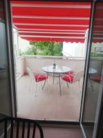 Balkón nebo terasa v ubytování Apartments Mirela