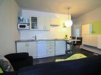 Kuchyň nebo kuchyňský kout v ubytování Apartments Jadra