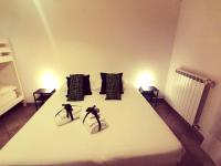 Posteľ alebo postele v izbe v ubytovaní B&B La Montagna Rosa